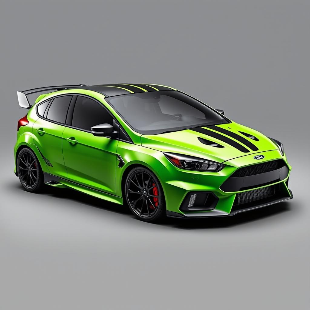 Ford Focus ST Hybrid AWD Coupe: A Future Vision