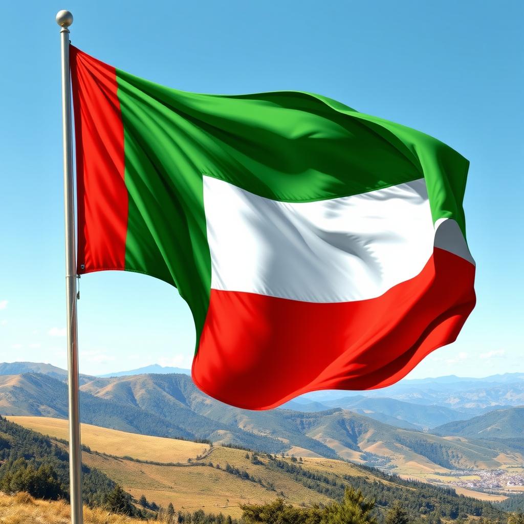 Chechen Republic of Ichkeria Flag (1994)