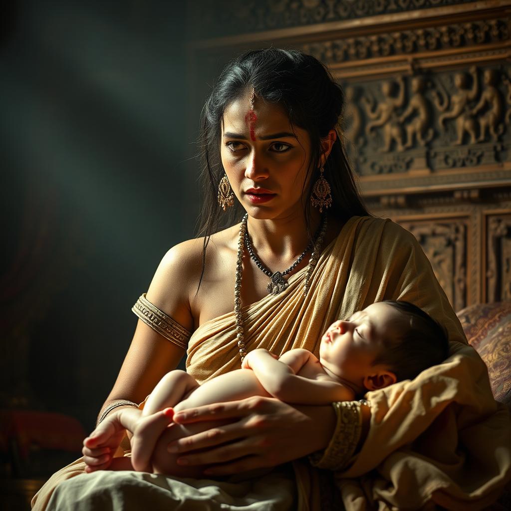 The Humiliating Gaze: A Devastating Moment from the Mahabharata