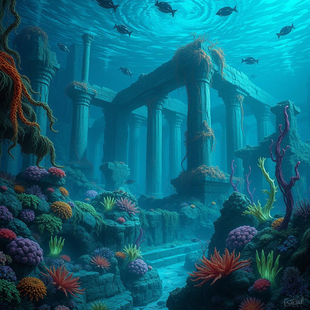Discover the Mysterious ruins of an Ancient Submerged City