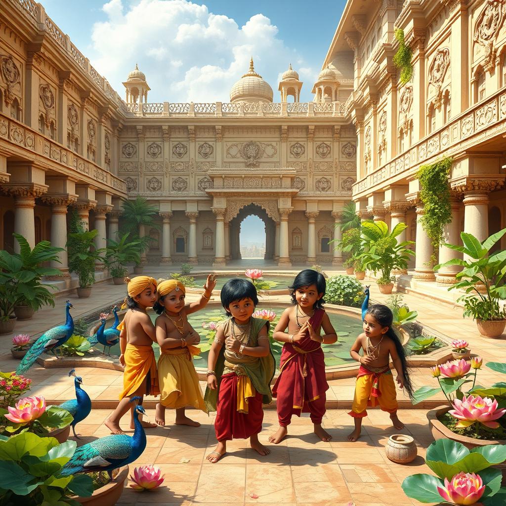 The Youthful Rivalry: Pandavas & Kauravas