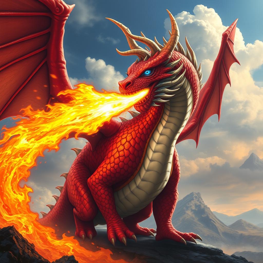 Legendary Red Dragon: Unleashing the Fire Within