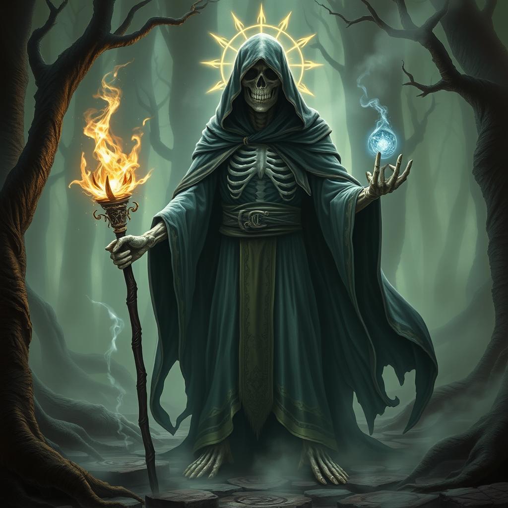 Undead Reborn: A Spellbinding Fusion of Shadows and Radiance