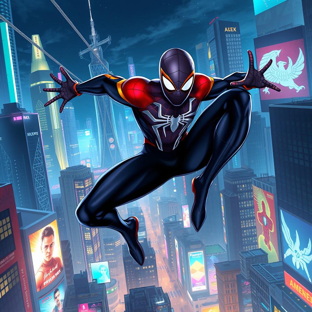 Unleash the Future: Spider-Mans High-Tech Leap