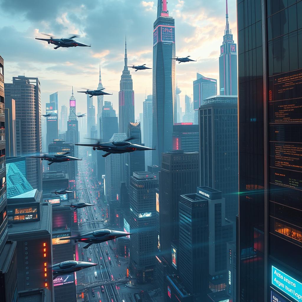 City of Tomorrow: Futuristic Metropolis 2025