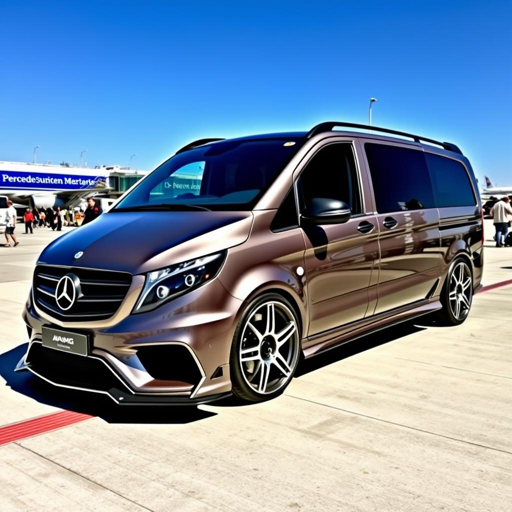 Unleash Fury: Aggressively Tuned Mercedes-Benz Vito AMG