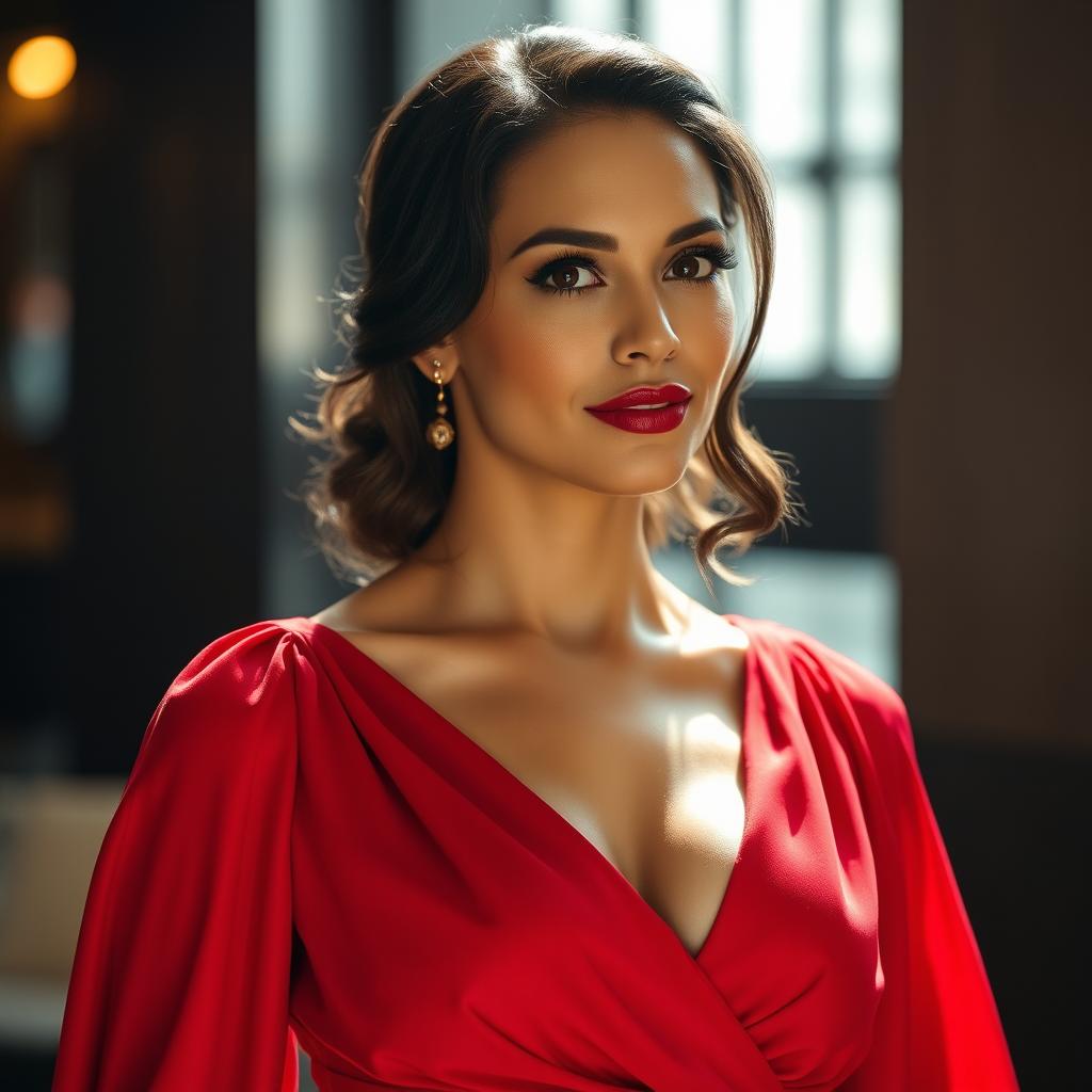 Elegant and Alluring: Red Dress Inspiration