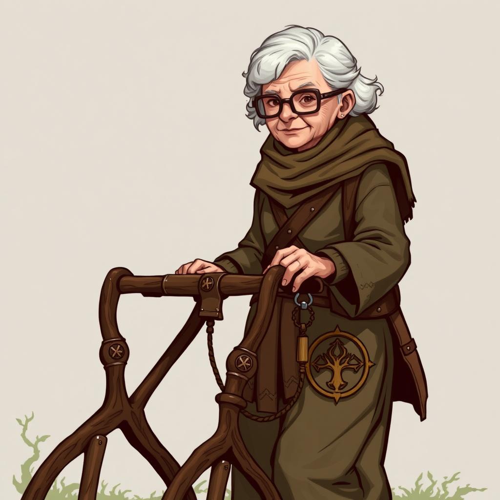Embracing the Power of the World Tree: Elder Tree Barbarian Woman