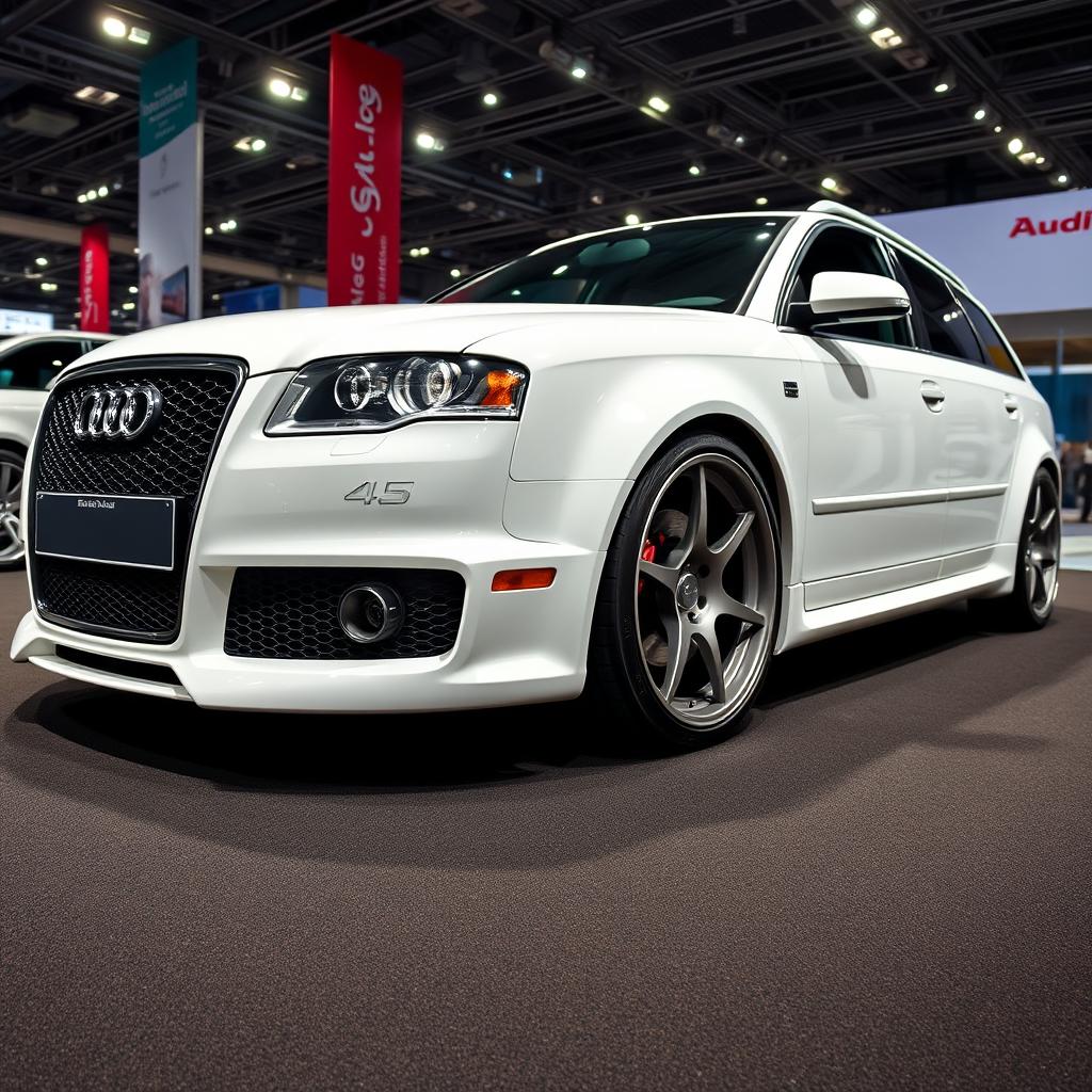 Custom 2006 Audi S4 Avant in White