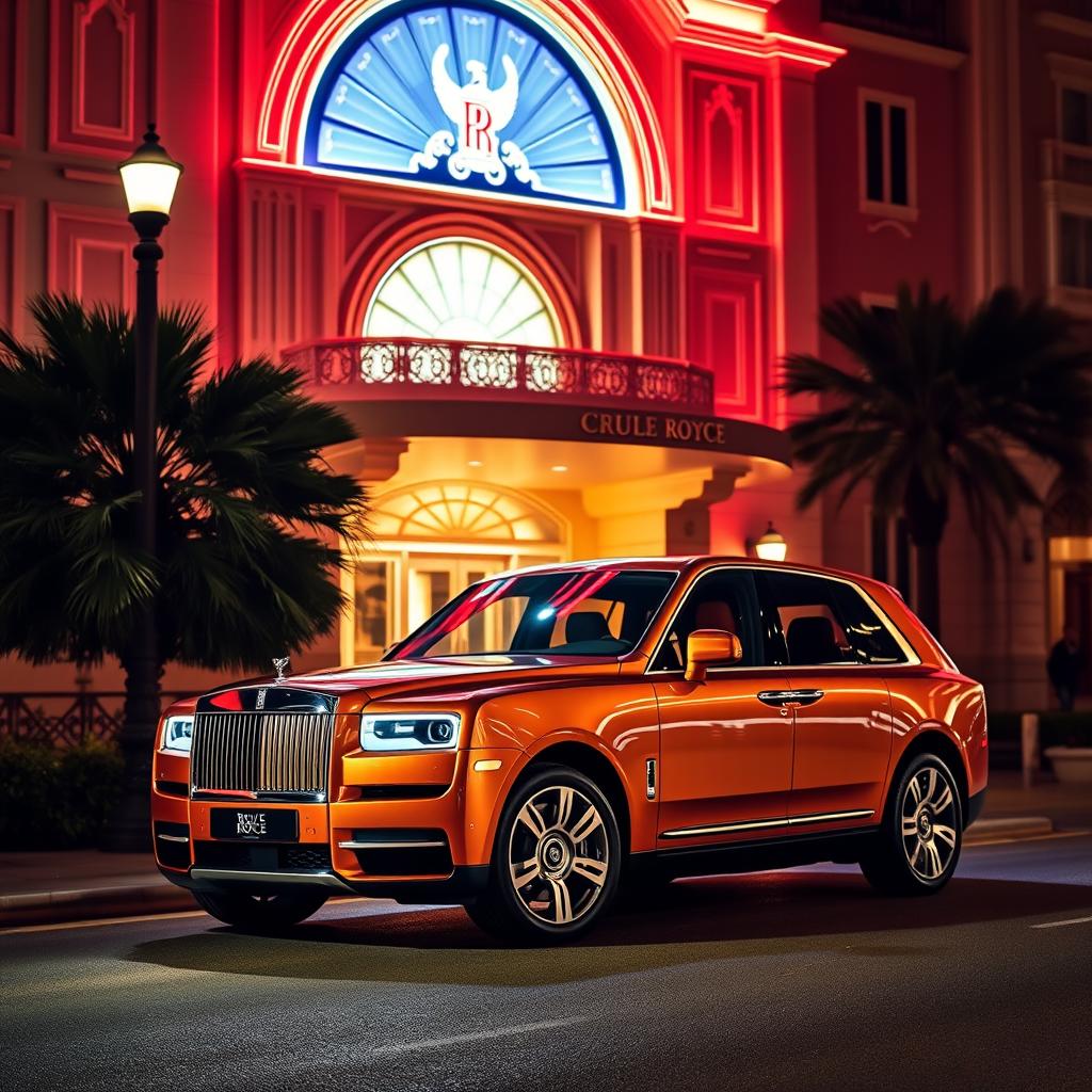 Luxury Awaits: Rolls Royce Cullinan at Casino de Monte-Carlo