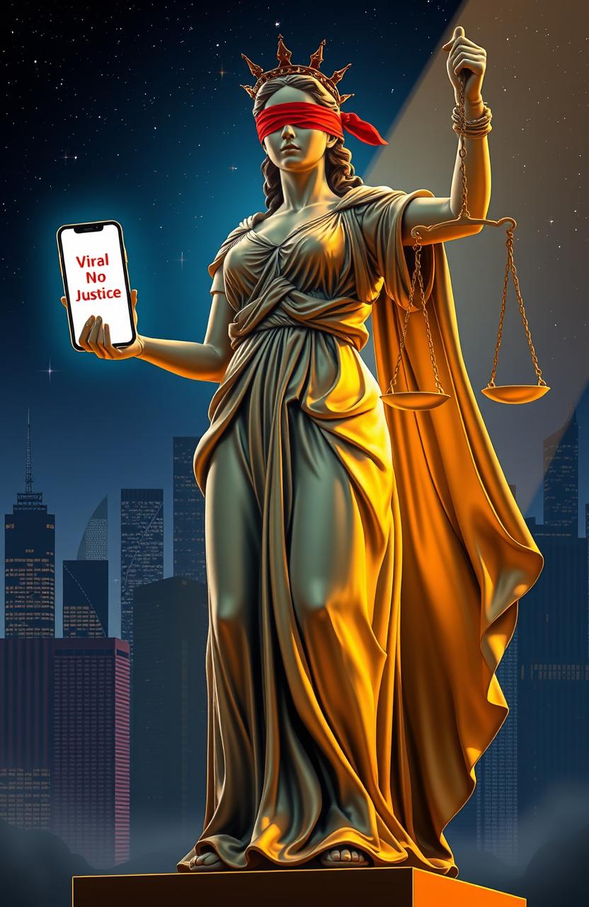 Justice in the Digital Age: Lady Justice Holds the Balance