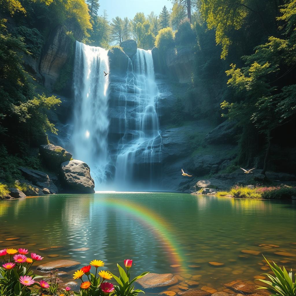 Discover Natures Wonder: Majestic Waterfall