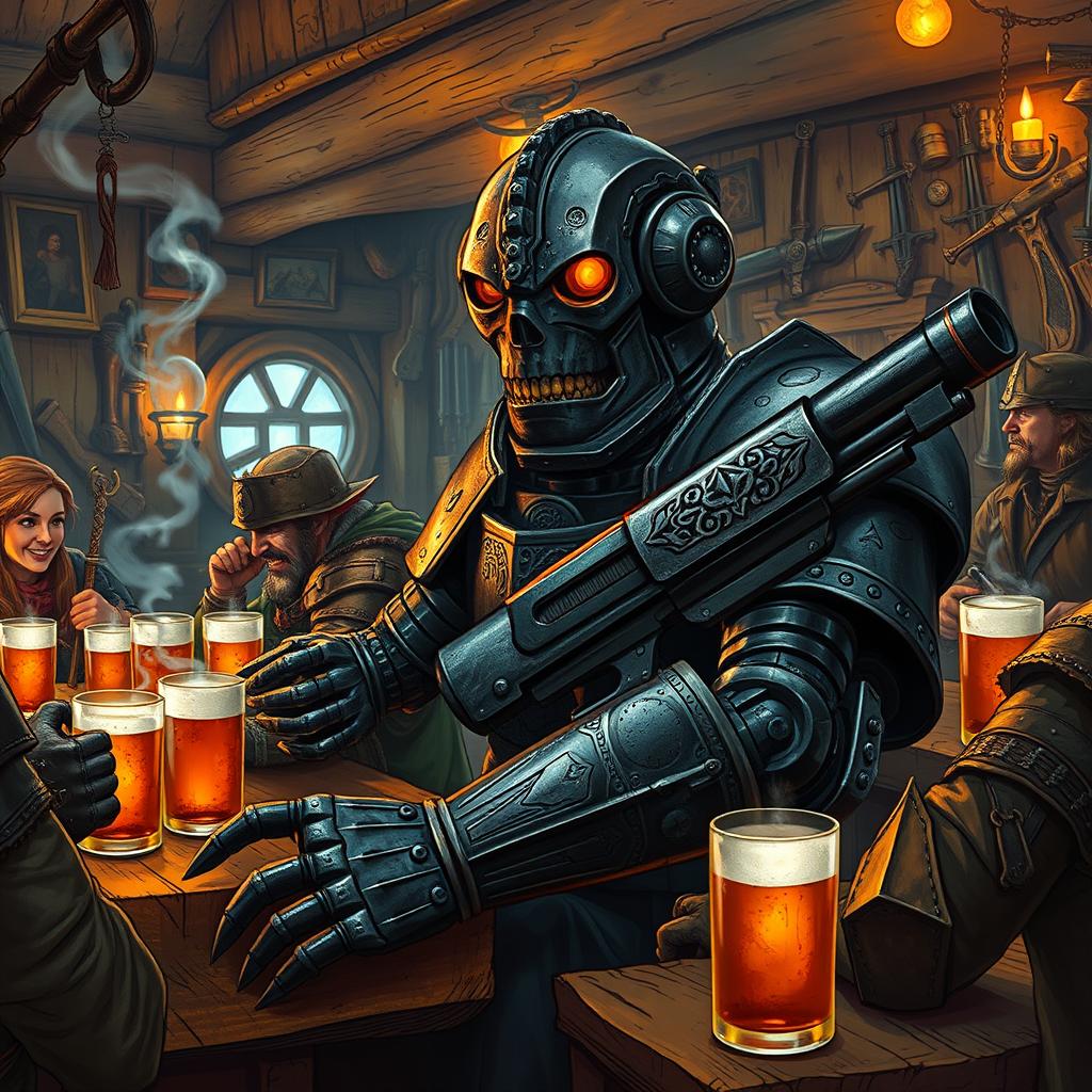 Chill Vibes with a Warforged Artificer