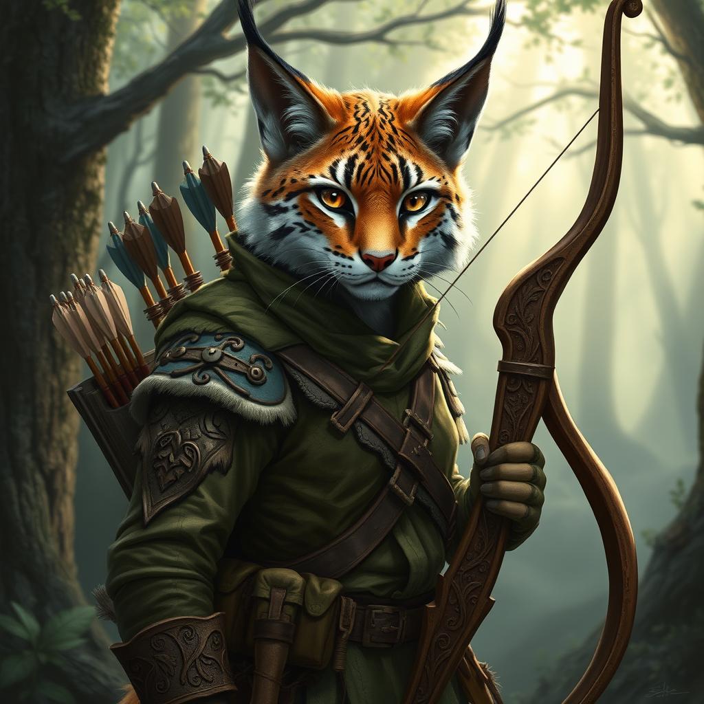 Explore the Wild: Cunning Lynx Ranger