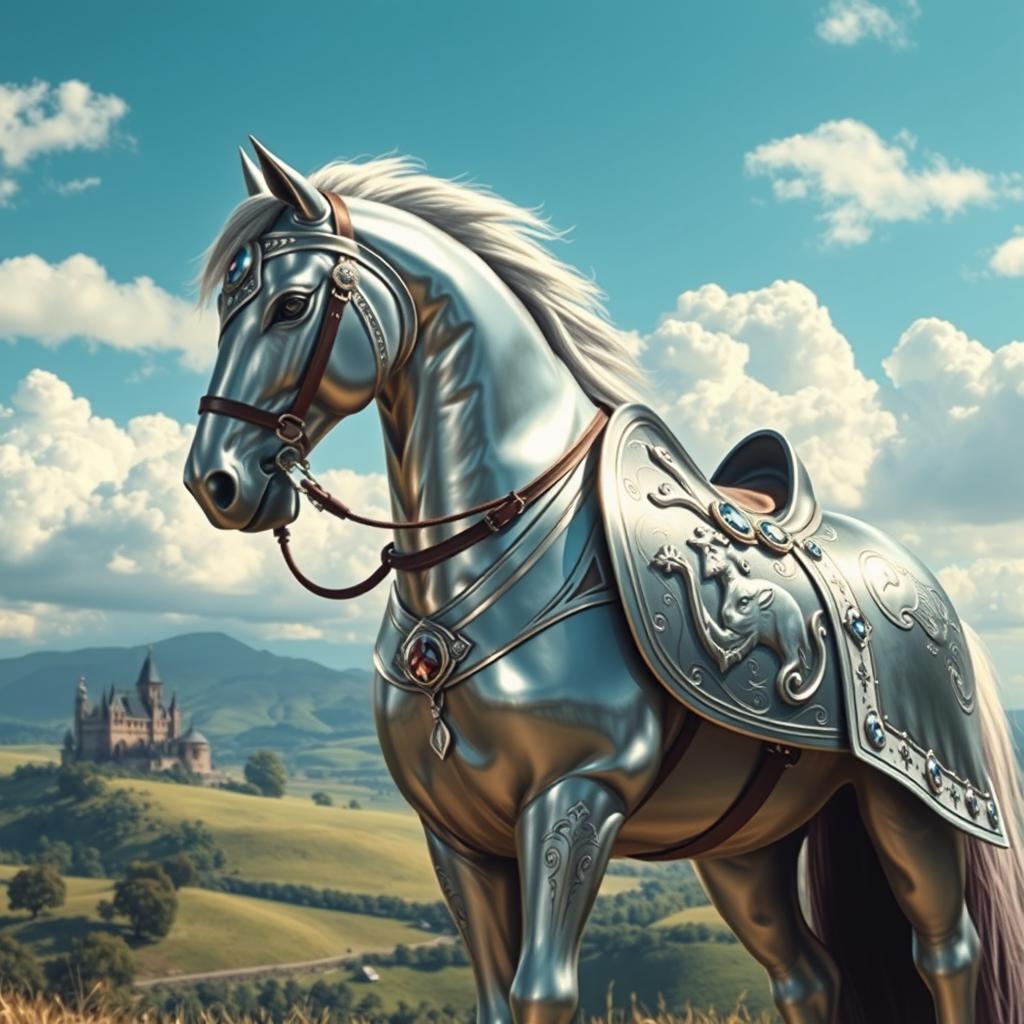Majestic D&D Horse Paladin