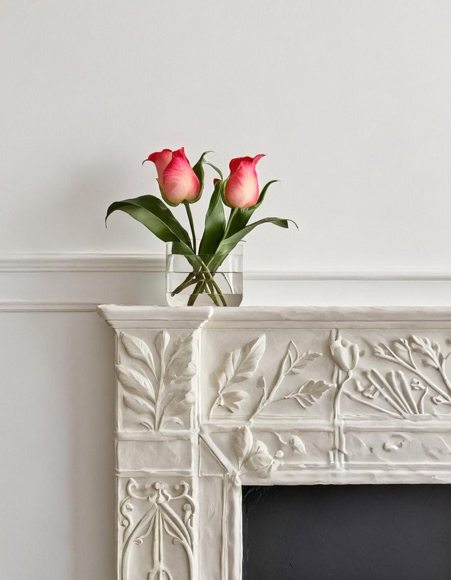 Cozy Fireplace Elegance: A Romantic Retreat
