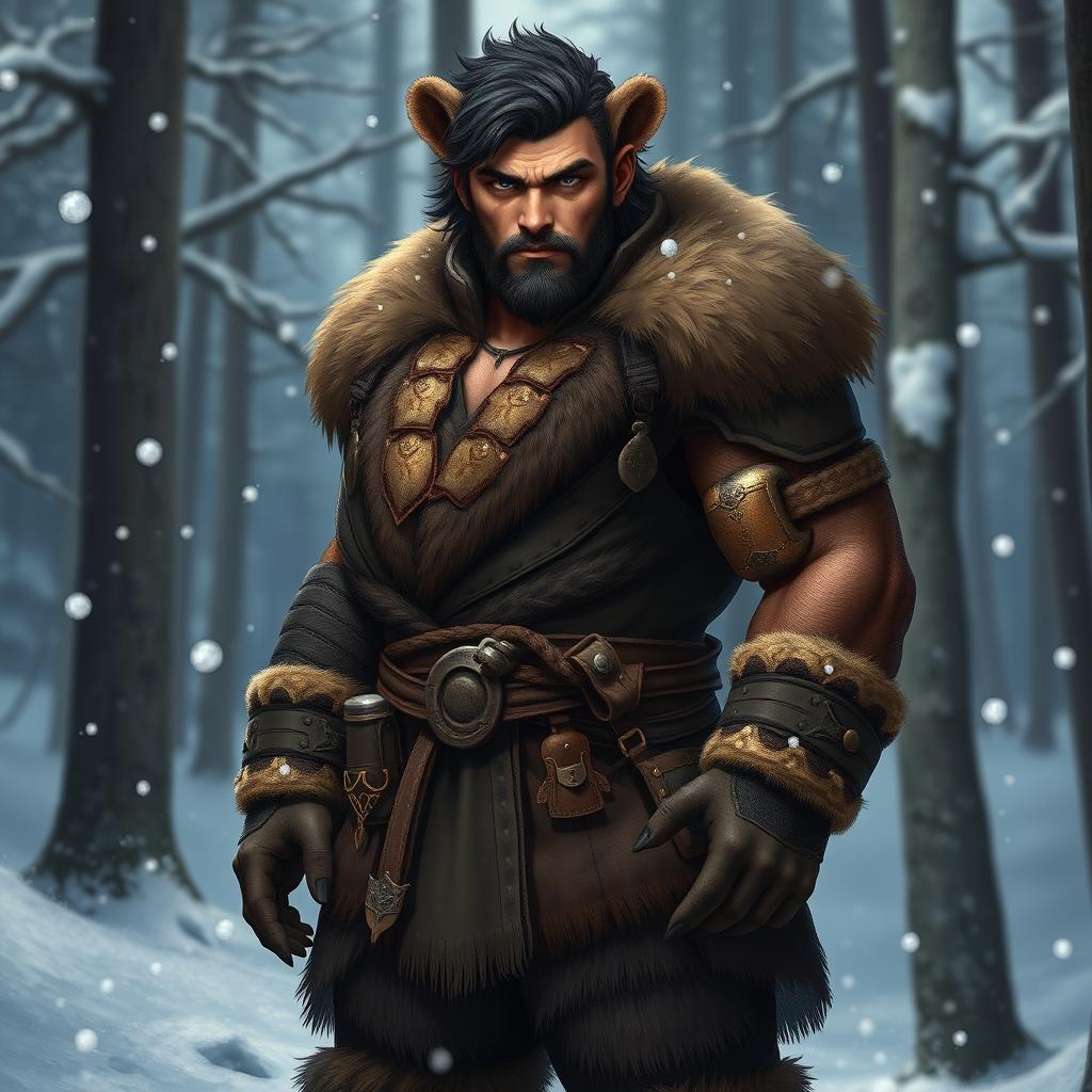 Epic Bear Beastkin Warrior: Embrace Your Heritage