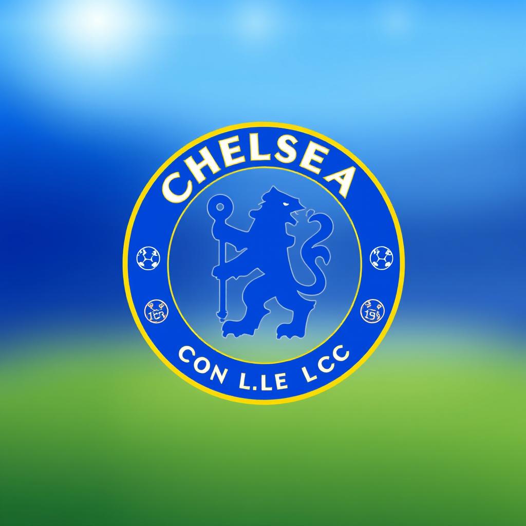 Vibrant Chelsea FC Logo Artwork