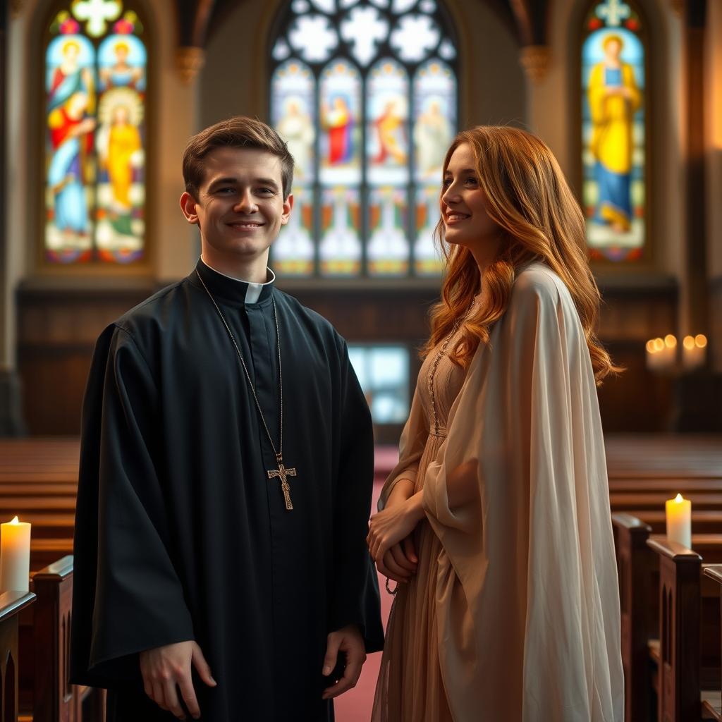 A Young Priest: Kindness & Wisdom in a Serene Church