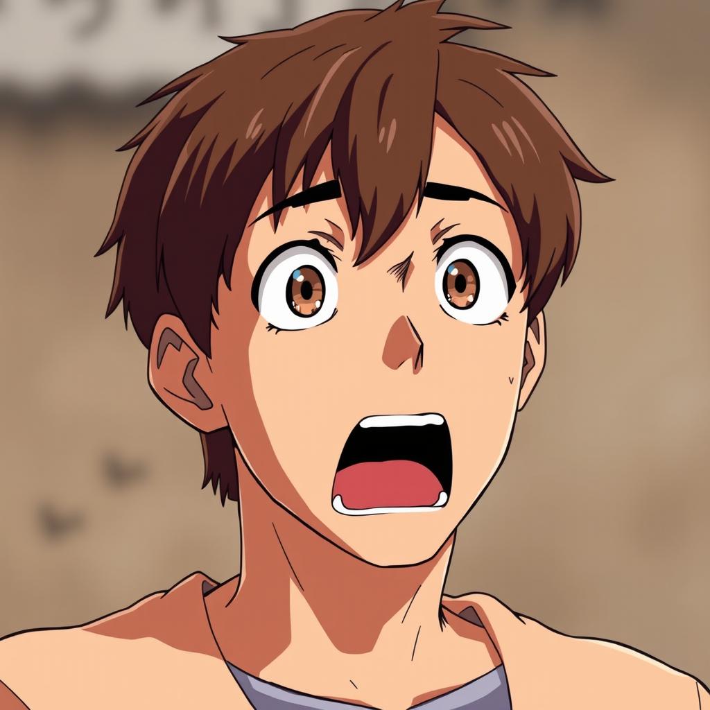 Anime Shock: Expressive Reactions Captured