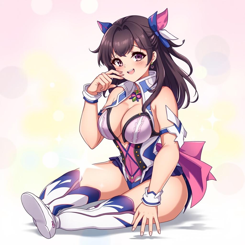 Dominant Elegance: Curvy Anime Cosplay