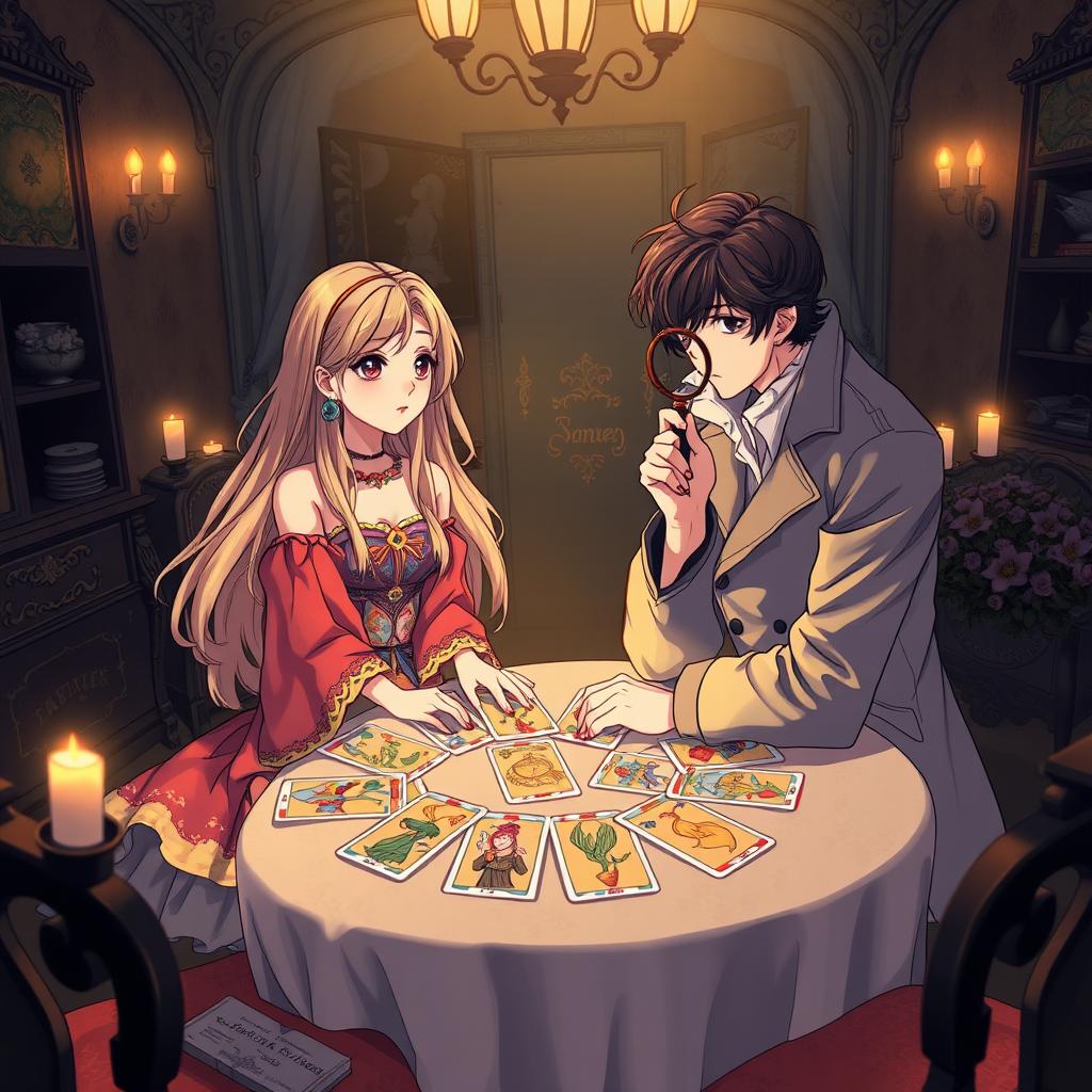 Romantic Anime Vintage: Love in a Murder Investigation
