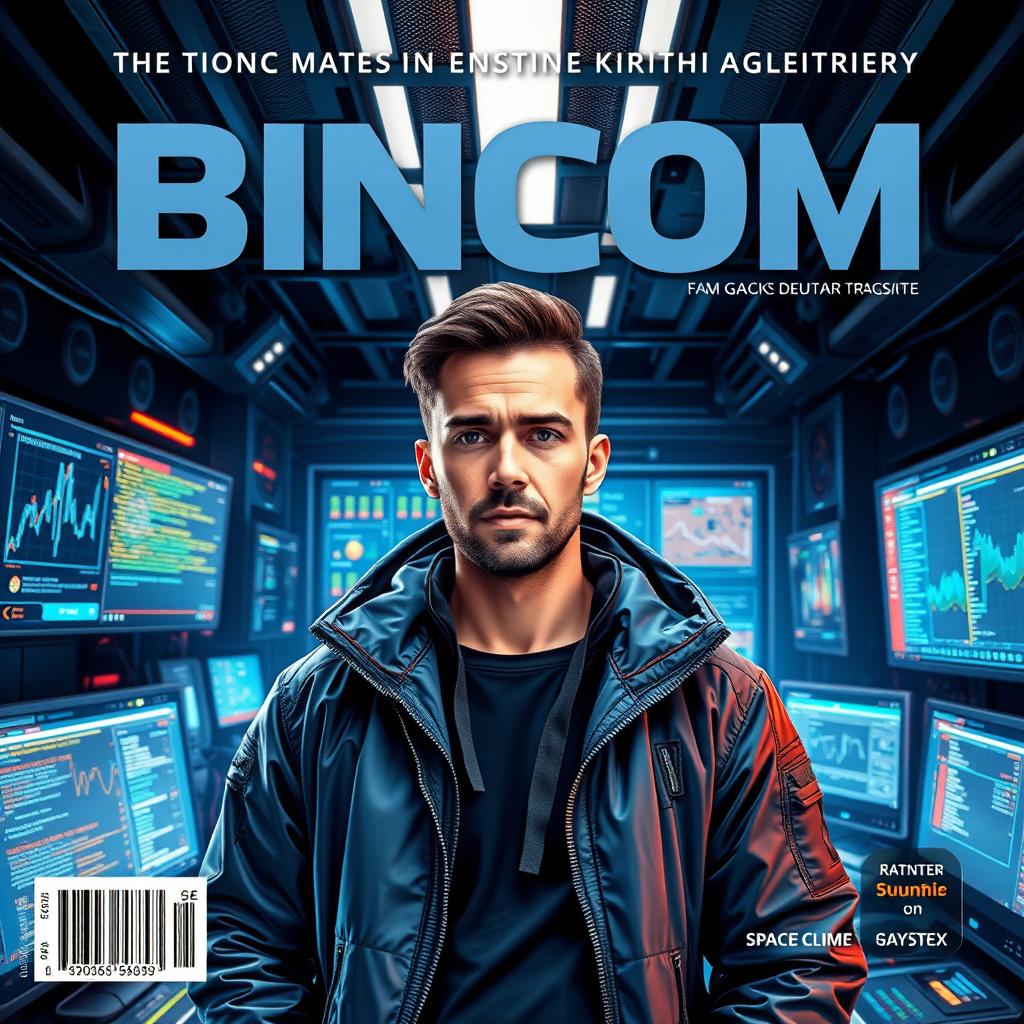 Unlock the Future: A Tech Magazine Cover Design