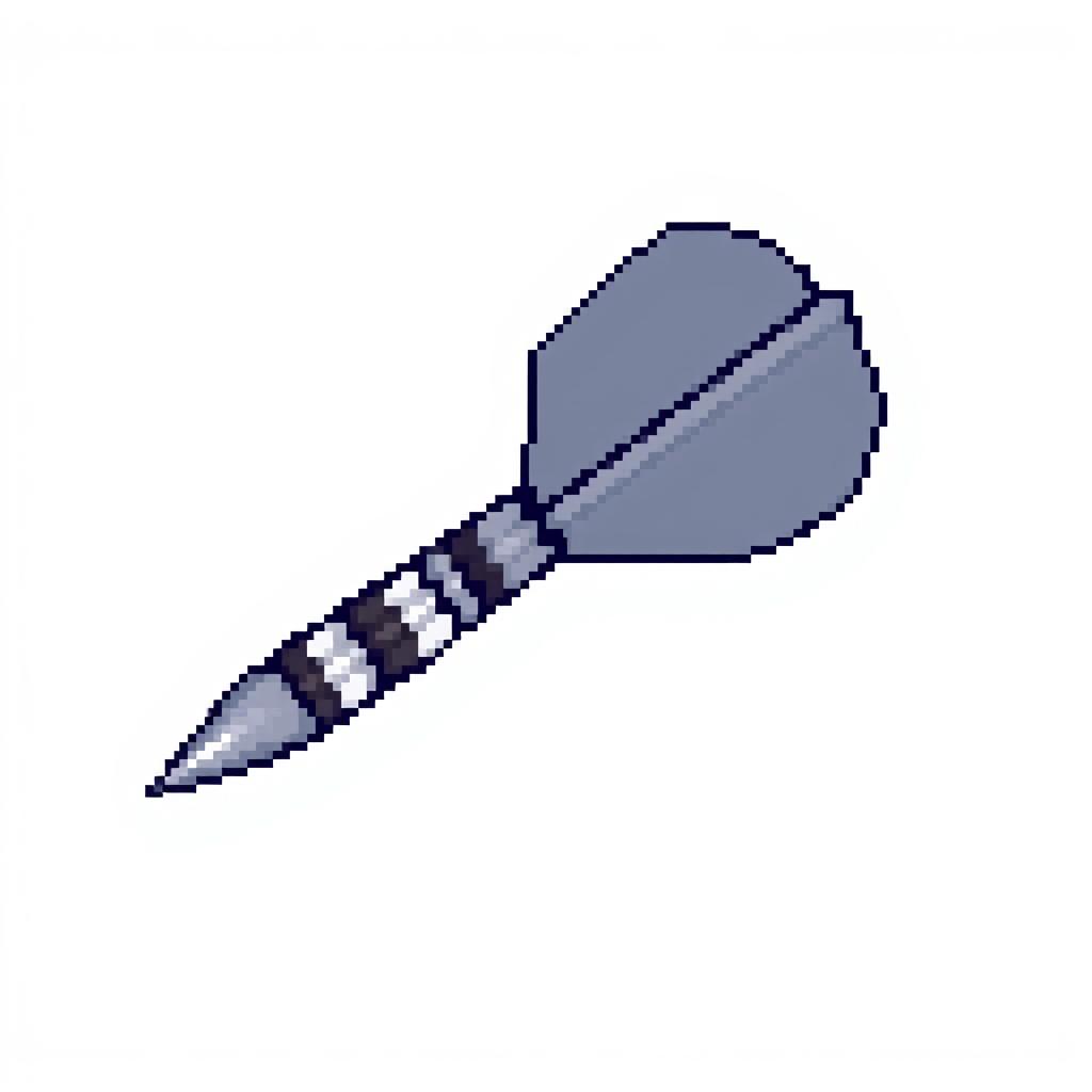 Dart Pixel Art: A Minimalist Masterpiece