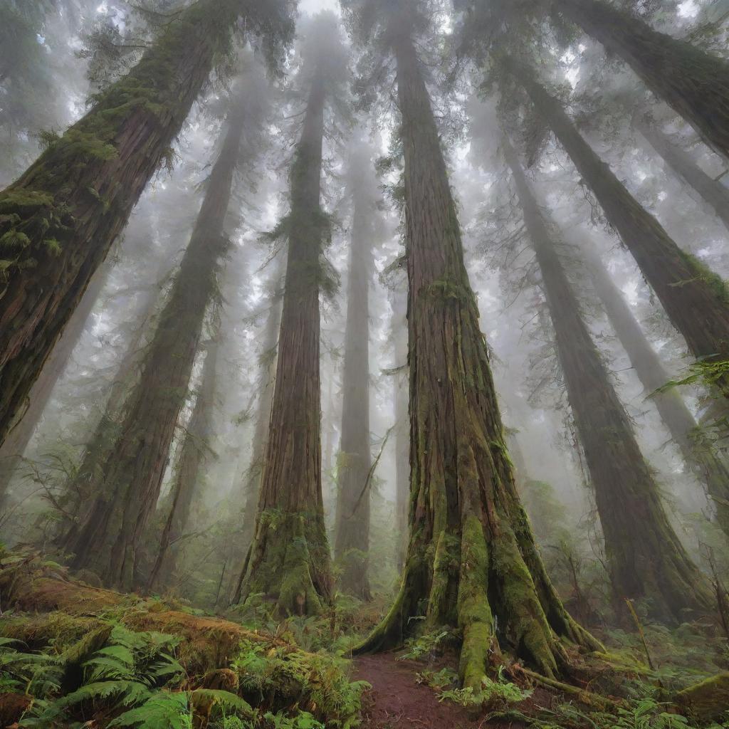 Breathtaking Redwood Forest: Ancient Grandeur