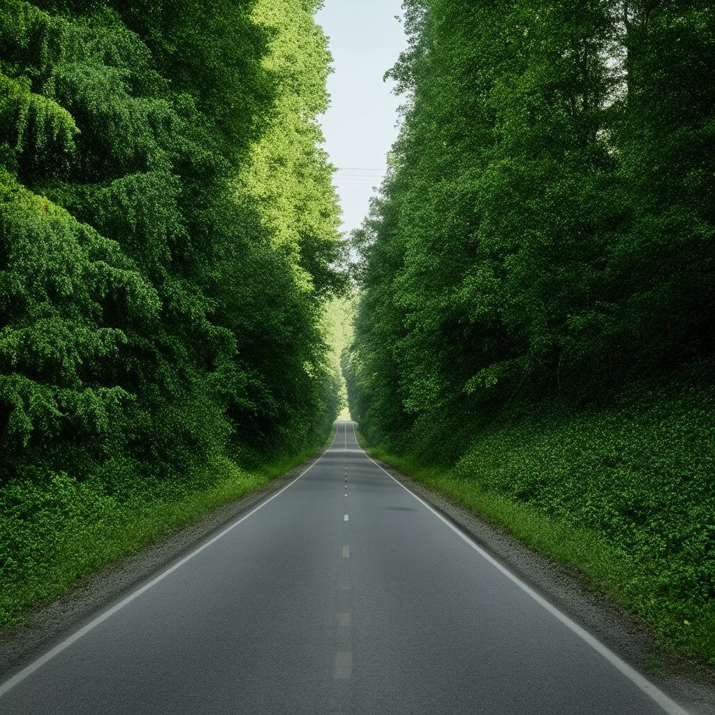 Journey into the Heart of Nature: Forest Road