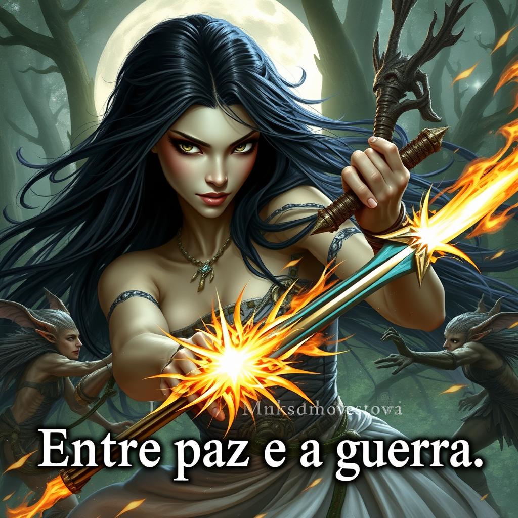 Epic Showdown: Moon Goddess vs. Elves