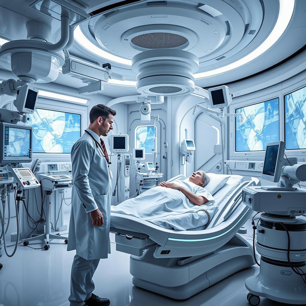 Welcome to Tomorrow: Futuristic Hospital Room