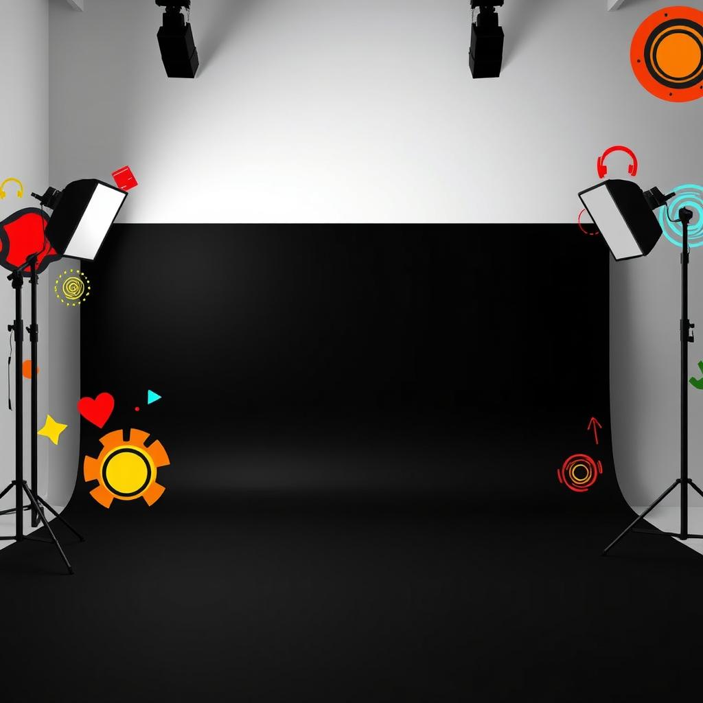 Engaging YouTube Studio Background