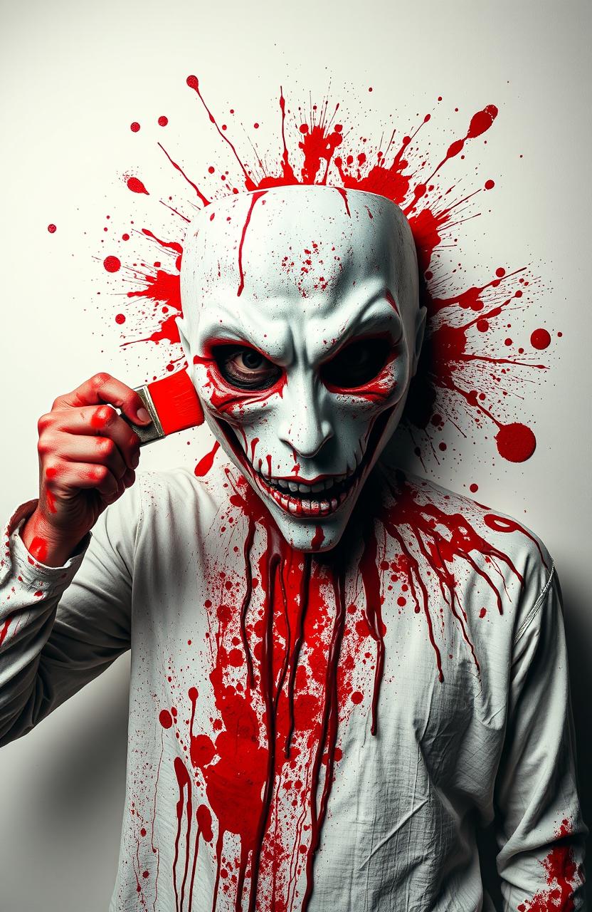 Unearth the Dark: Bloody Painter & Psychopath Mask