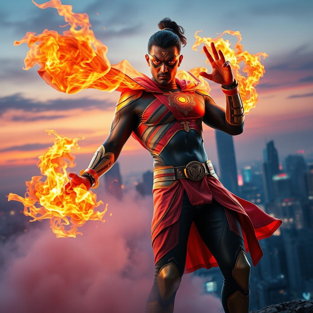 Unleash the Flames: India’s Fire Superhero