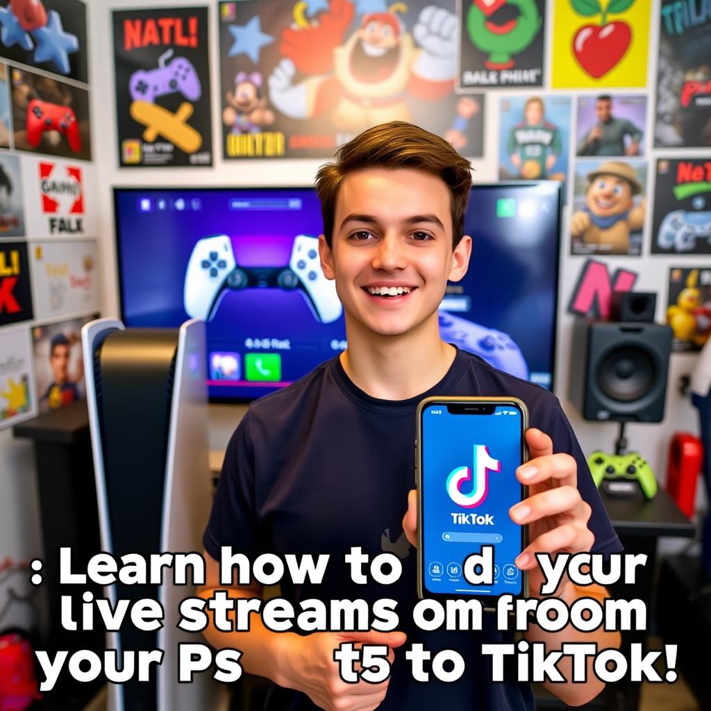 Master Live Streaming from PS5 to TikTok!