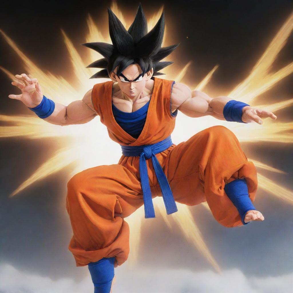 Gokus Iconic Kamehameha