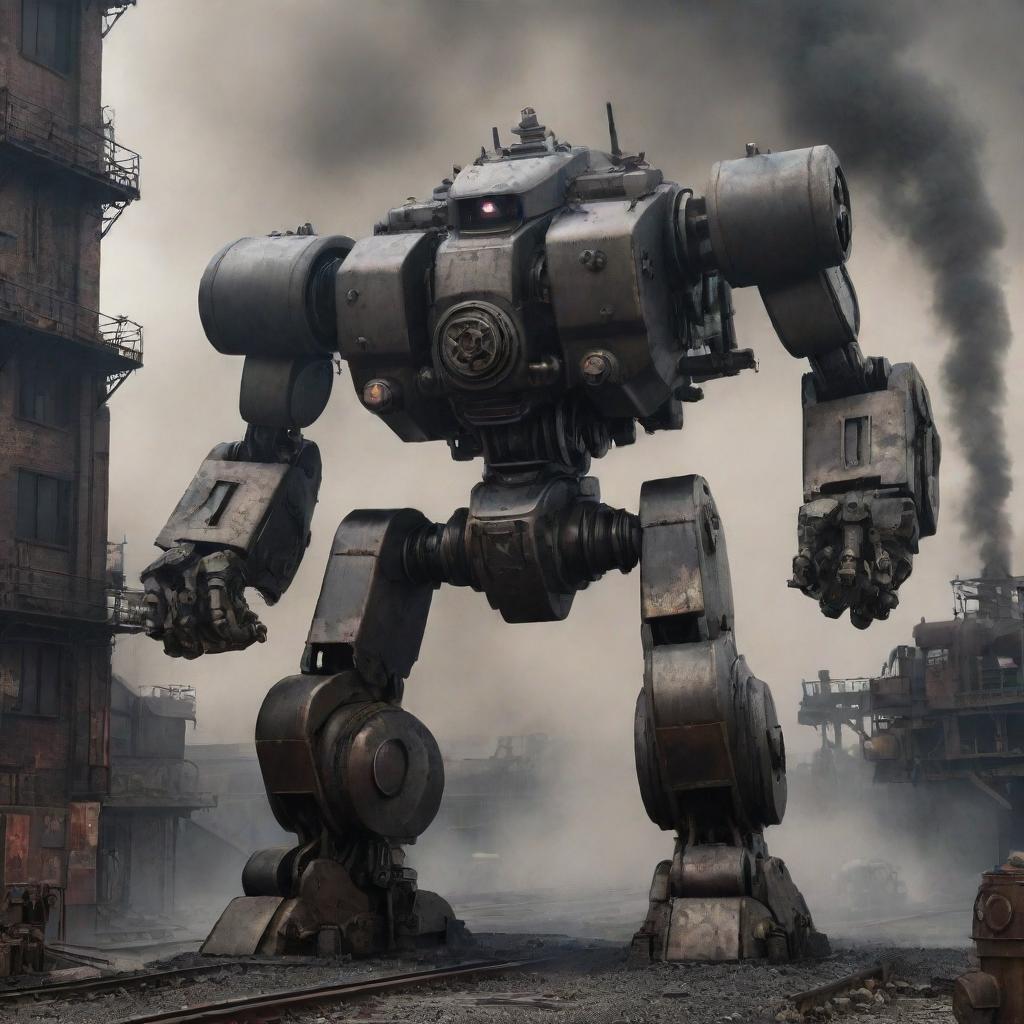 Dieselpunk Warrior: Rise of the Industrial Beast