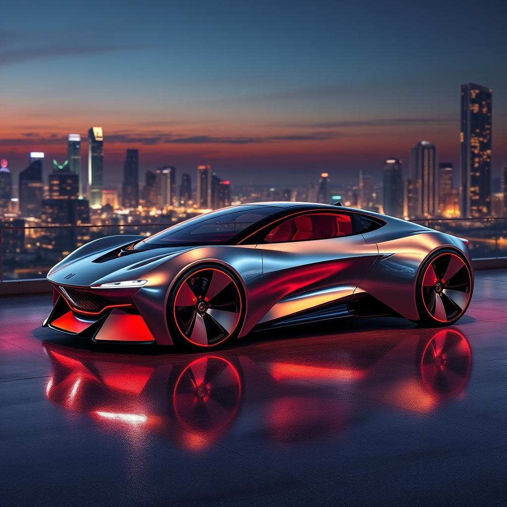 Revolutionize Your Ride: Futuristic Luxury Concept Car