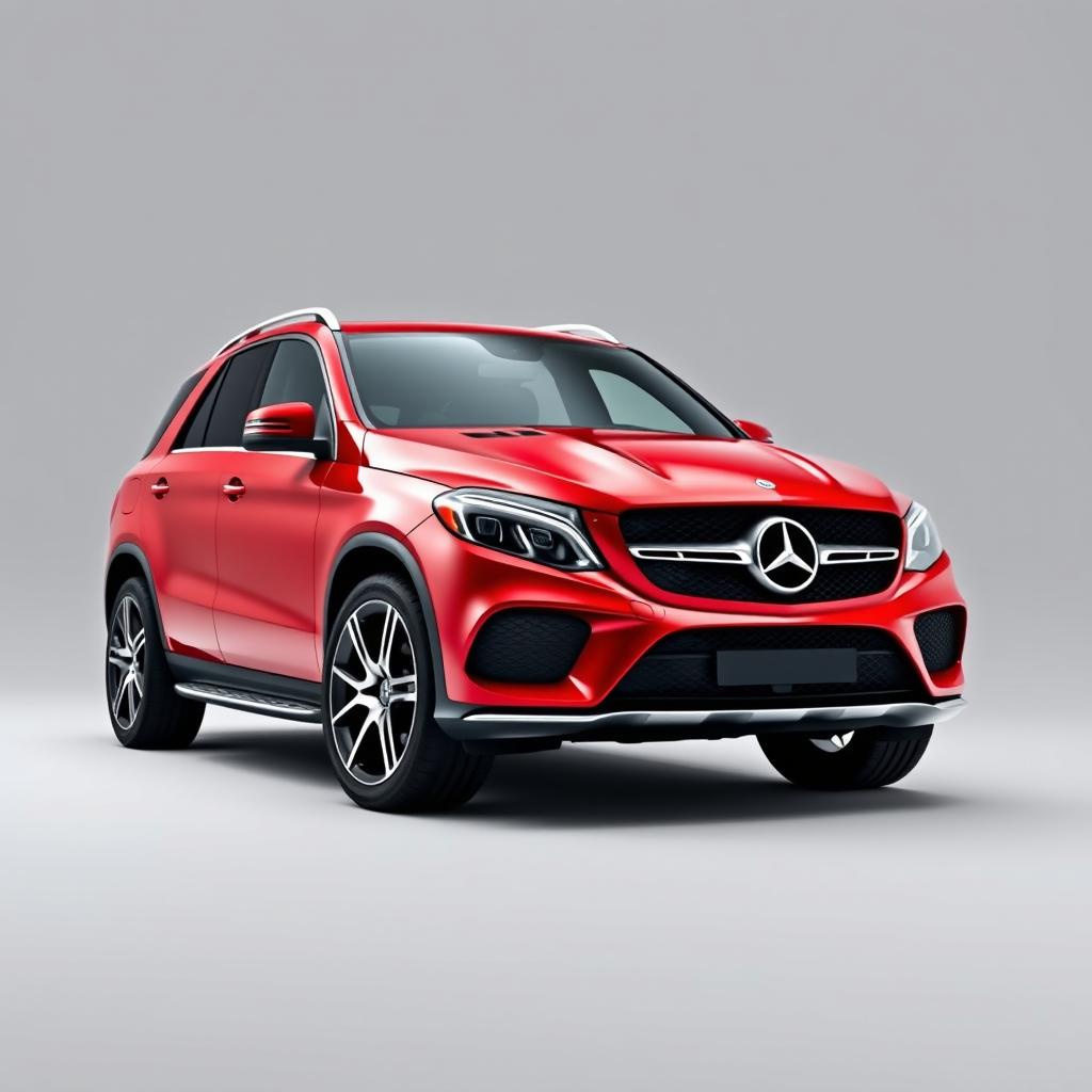 Unleash Style with the Red Mercedes GLE