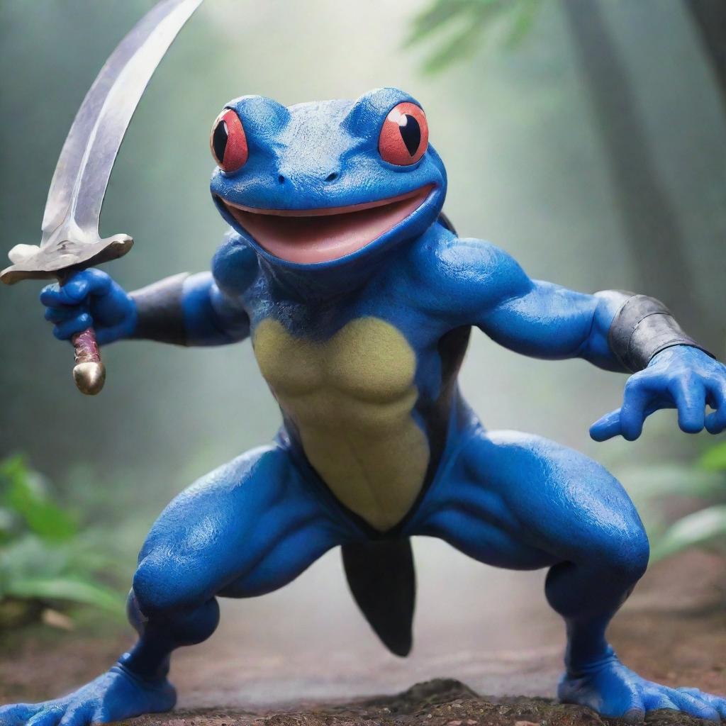Greninja, the Ninja Frog Pokémon
