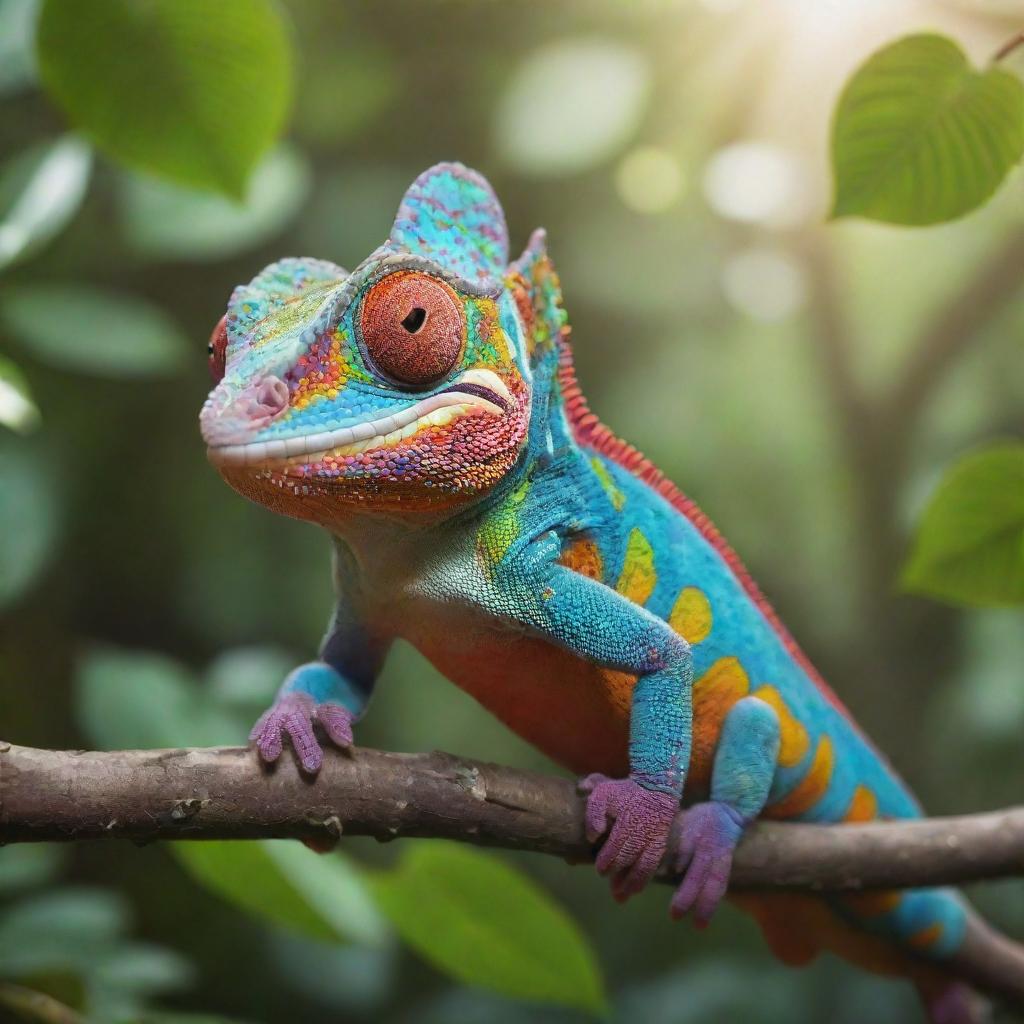 Rainforest Chameleon Treasure