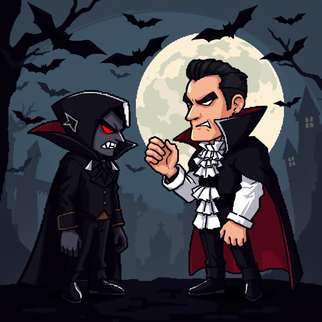 Epic Habbo Showdown: Vampire vs. Dracula