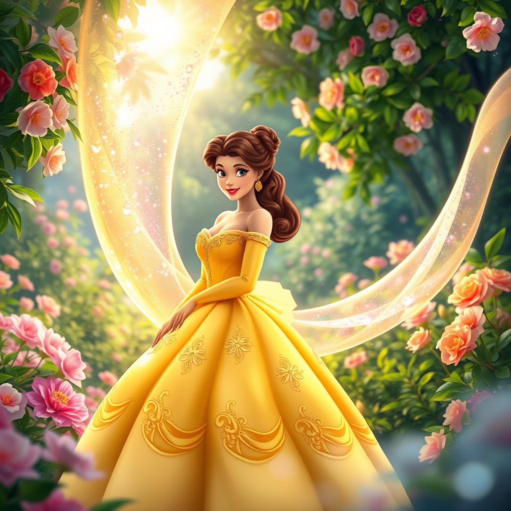 Enchanting Belle: A Tale of Grace and Magic