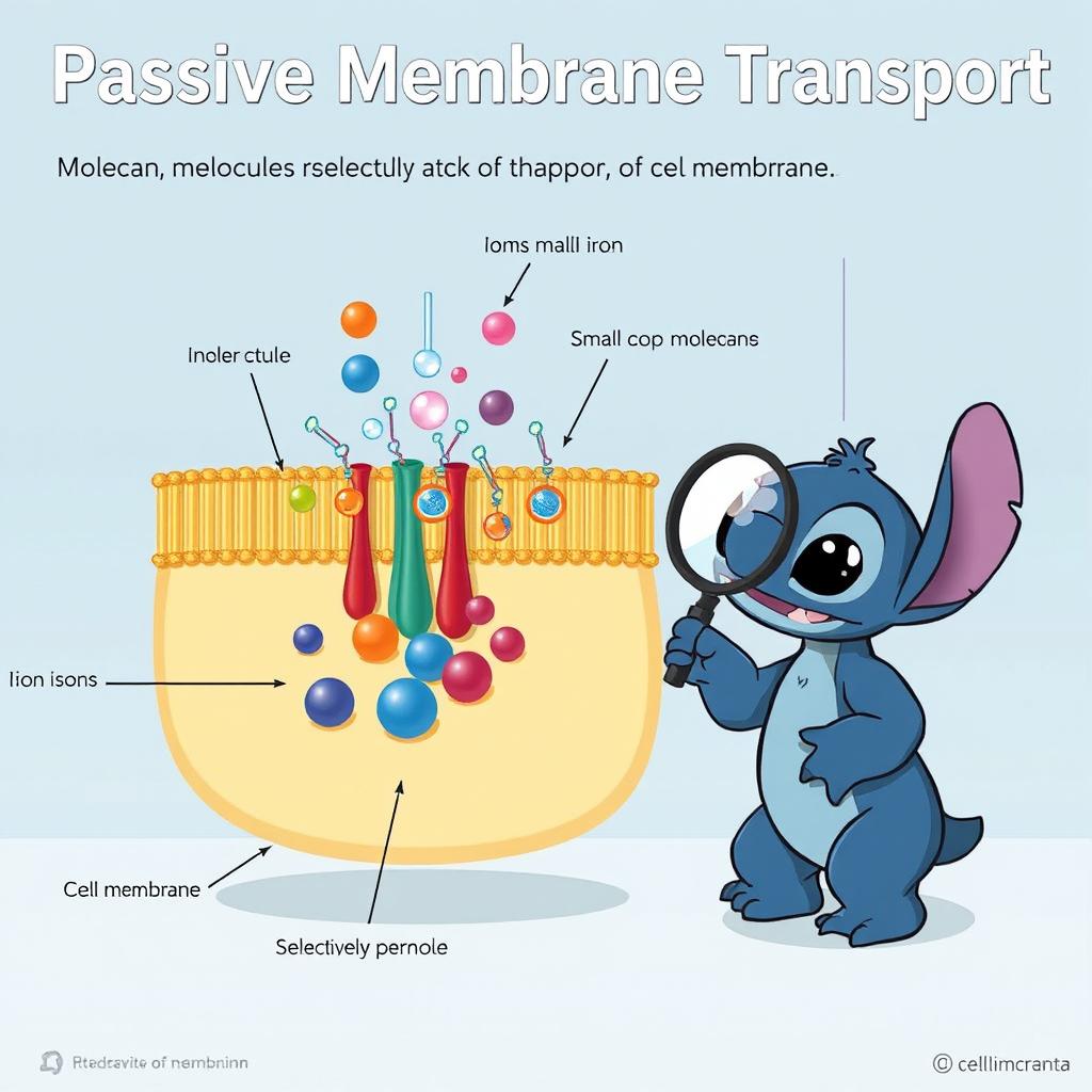 Unlocking Cell Secrets: Passive Membrane Transport