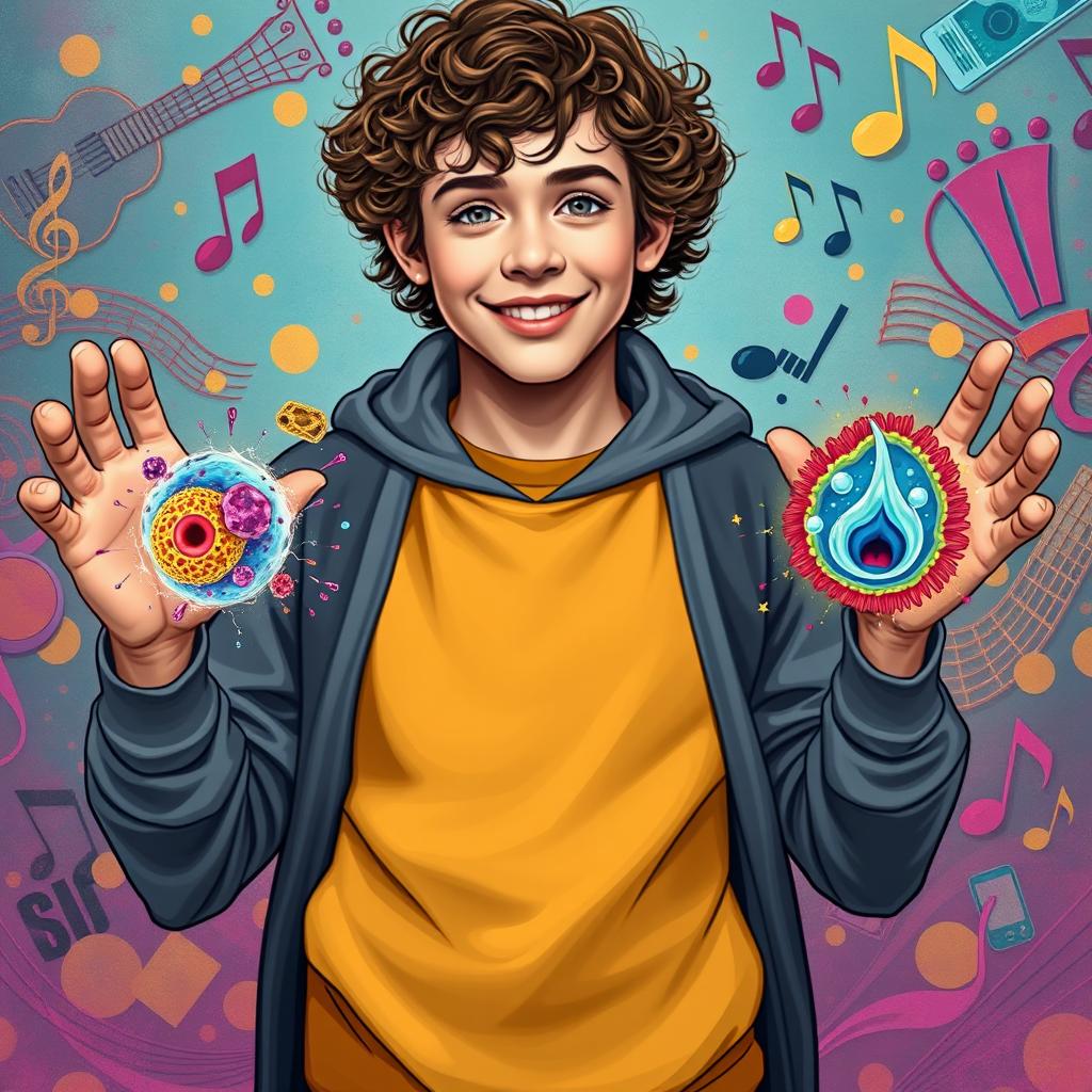 Young Gustavo Cerati: The Fusion of Science and Art