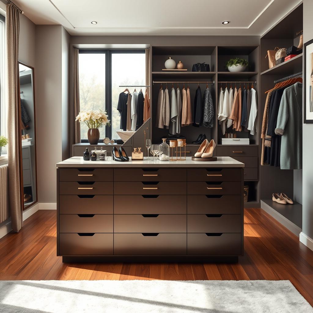 Elevate Your Space: Luxurious Bedroom Dressing Area