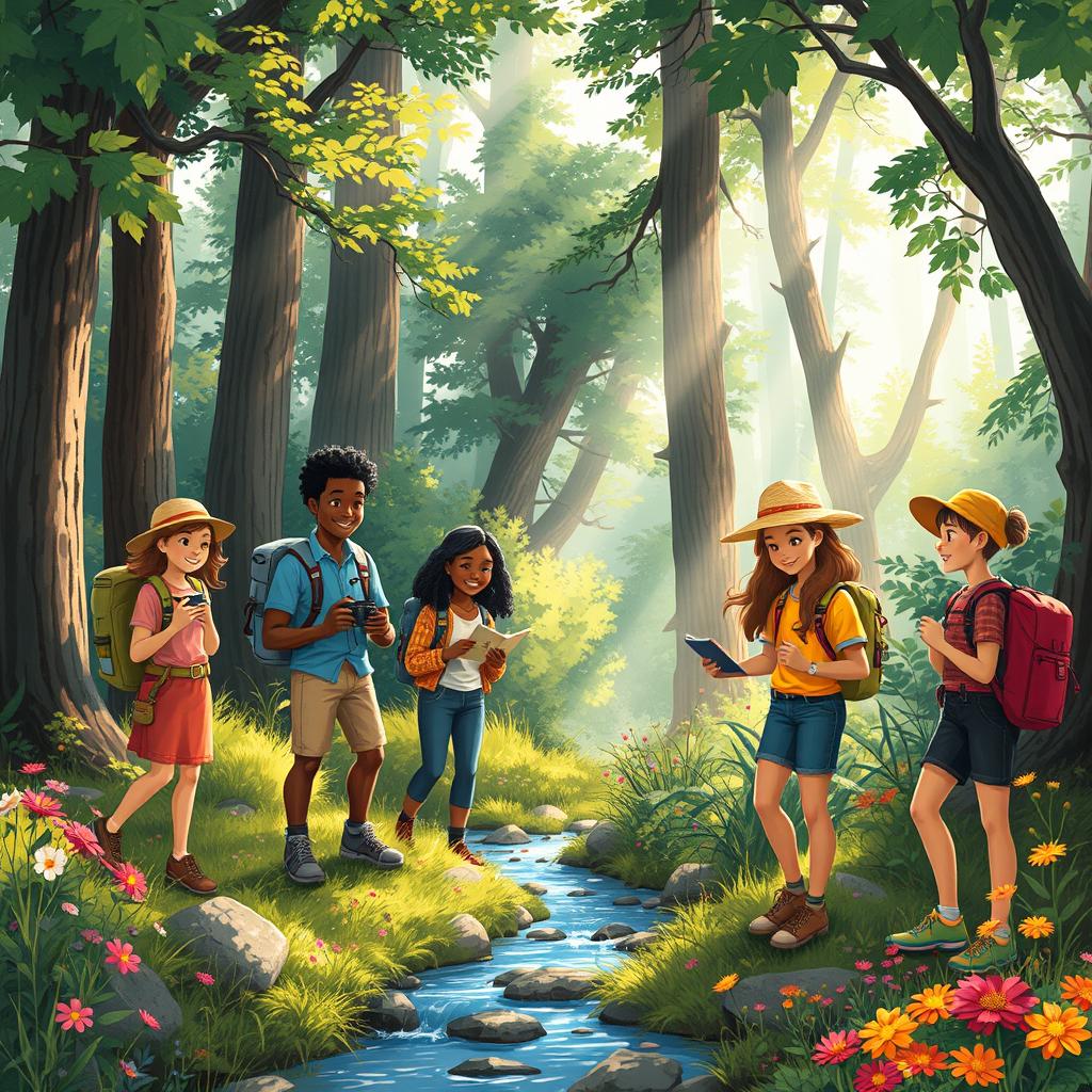 Embrace the Adventure: Explore a Lush Forest