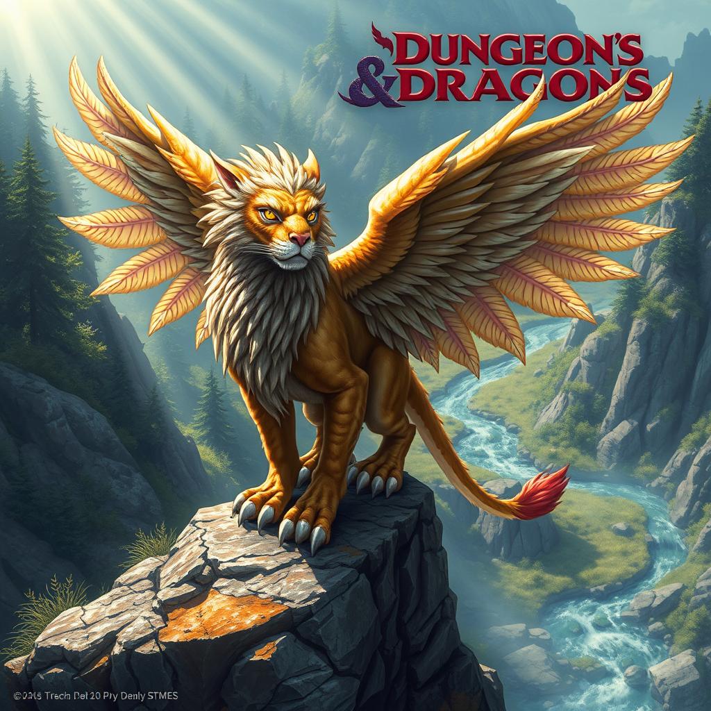 Majestic Griffin: A D&D Creature of Wonder