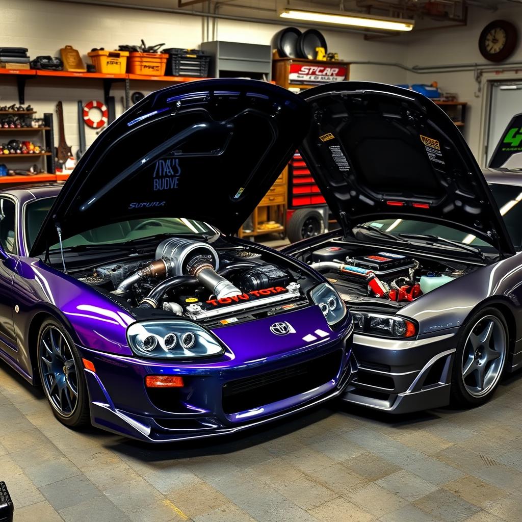 Supercars Showdown: Supra MK4 vs. GT-R R34